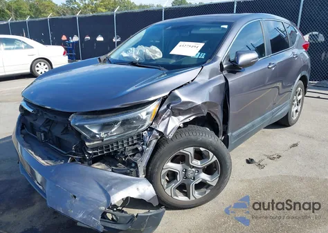 2018 Honda Cr-V Ex-L/Ex-L Navi из США, поврежденный, VIN 5J6RW1H8XJA005492